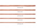 Desoldeerlint set met 5 breedtes (1,5mm/2mm/2,5mm/3mm/3,5mm x 1,5m)
